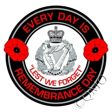Royal Irish Regiment Remembrance Day Sticker